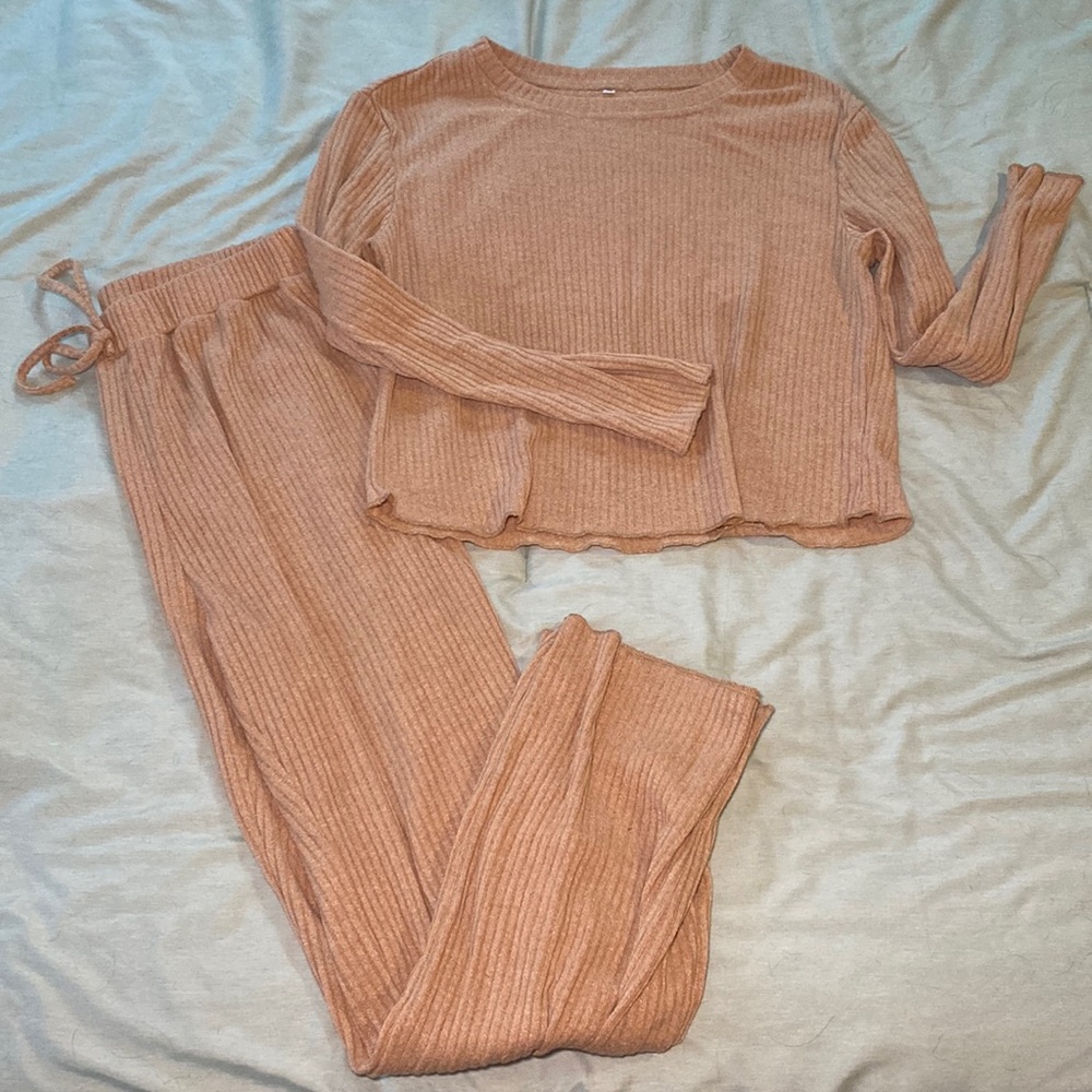 Two piece loungewear set